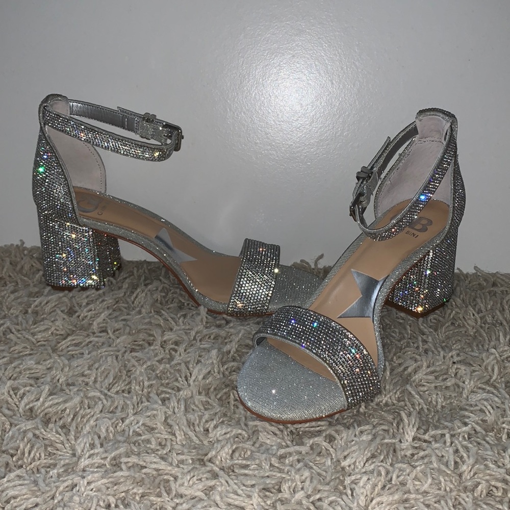 Gianni Bini Sparkly Prom Shoes